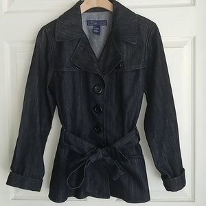 Baccini | Denim Tie Jacket